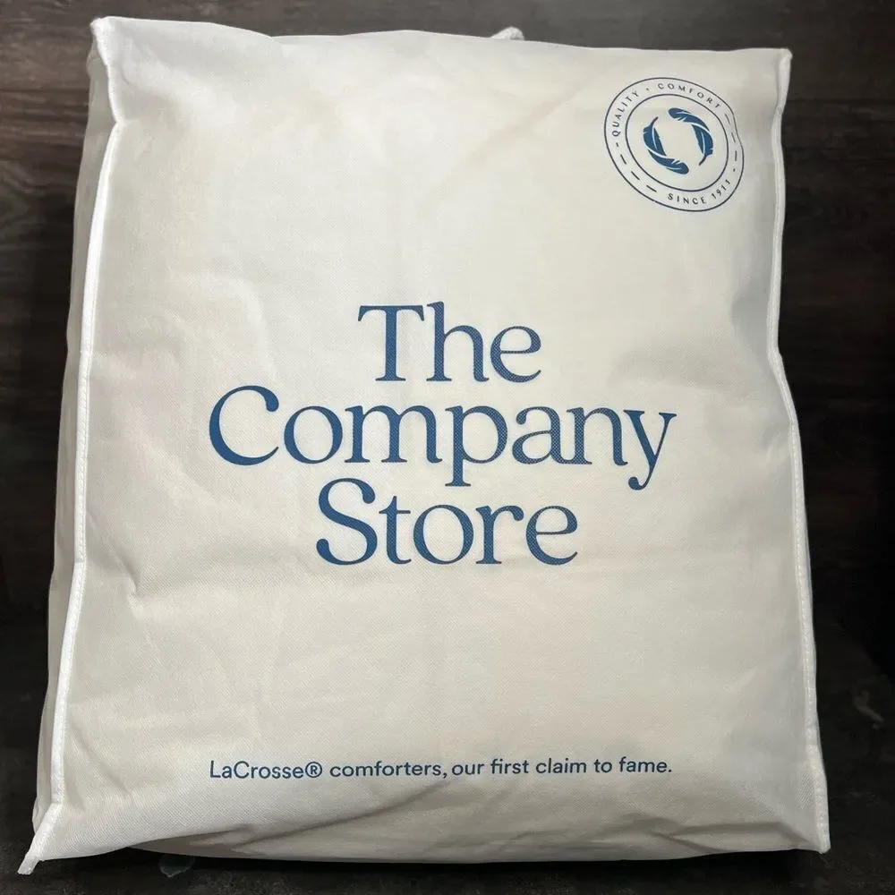 The Company Store LoftAIRE™ Down Alt Extra Comforter in Ivory, Full Size, New!